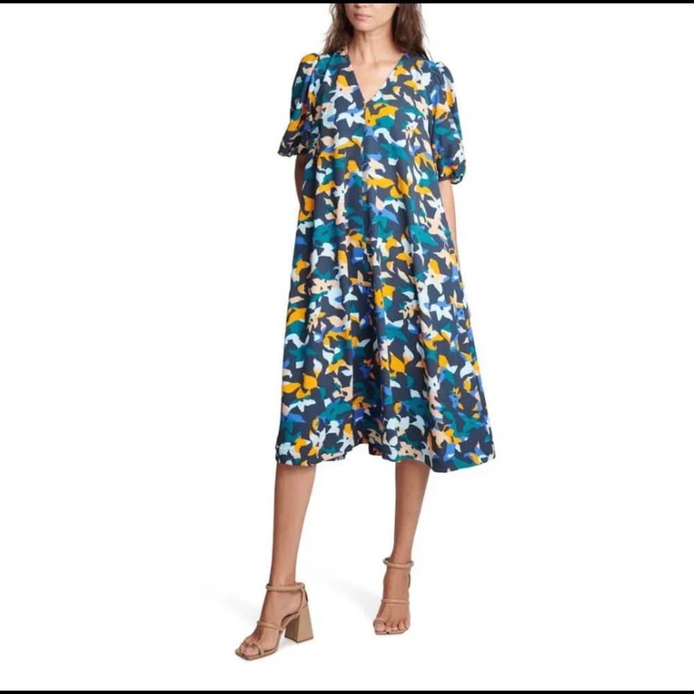 Stine Goya Mavelin Dress in Azalea Night